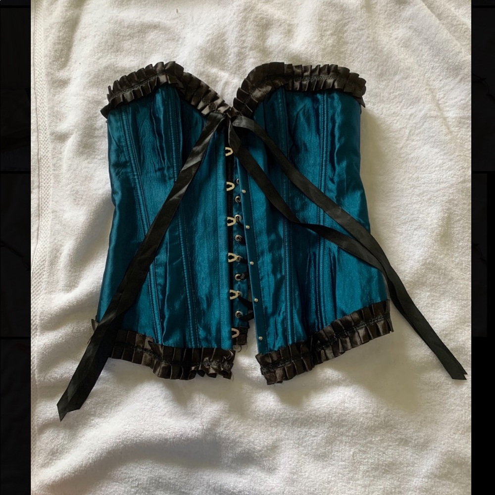Adore Me Blue Bustier for Costume